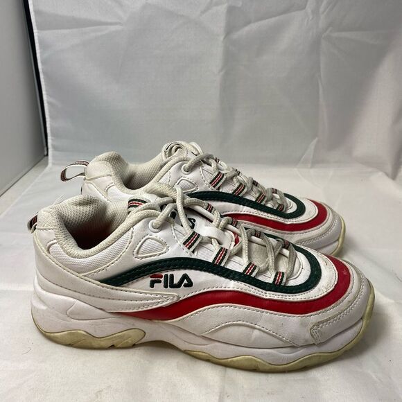 Fila ray dad old school sneakers women’s 4.5 - Picture 2 of 7
